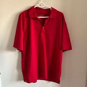 Red pga tour XL golf shirt